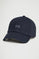 Navy-blue six-panel cap with Polo Club logo