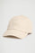 Beige six-panel cap with Polo Club logo