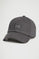 Dark-grey six-panel cap with Polo Club logo