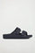 Navy-blue unisex double-buckle bio sandals Polo Club