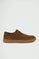 Brown suede wallaby shoe Marlon with Polo Club logo
