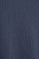 Denim-blue wool-blend jumper with V-neck and Rigby Go embroidery