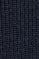 Navy-blue-marl round-neck wool-blend jumper with Rigby Go embroidery