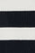 Navy-blue striped half-zip jumper with nautical Polo Club patch
