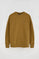 Mustard sweatshirt with raglan sleeves and Rigby Go embroidery