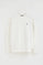 Nude sweatshirt with raglan sleeves and Rigby Go embroidery
