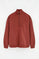 Terracotta high-neck sweatshirt with zip Polo Club