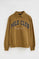 Mustard relaxed-fit sweatshirt with Polo Club twill logo