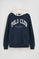Navy-blue sweatshirt with contrasting hood Polo Club