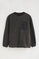 Anthracite-grey fleece relaxed-fit sweatshirt Polo Club