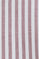 Taupe-pink striped shirt with regular fit and Rigby Go embroidery