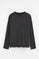 Anthracite-grey relaxed-fit T-shirt with Rigby Go embroidery