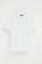 White regular-fit polo shirt with Rigby Go embroidery