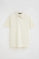 Nude wide-fit polo shirt with Rigby Go embroidery