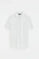 White short-sleeve polo shirt with Polo Club patch