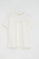 Nude short-sleeve T-shirt with Established 2012 Polo Club embroidery