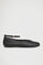 Black cow leather ballerina flats Polo Club Matilda