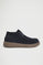 Navy-blue cow-suede wallaby shoes Polo Club Morrey