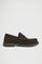 Dark-brown cow-suede loafers Polo Club Orly