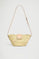 Blush-pink medium basket bag with Polo Club logo