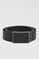 Black leather belt Polo Club Maddox