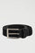Black cow suede belt Polo Club Grayson