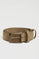 Camel cow suede belt Polo Club Grayson